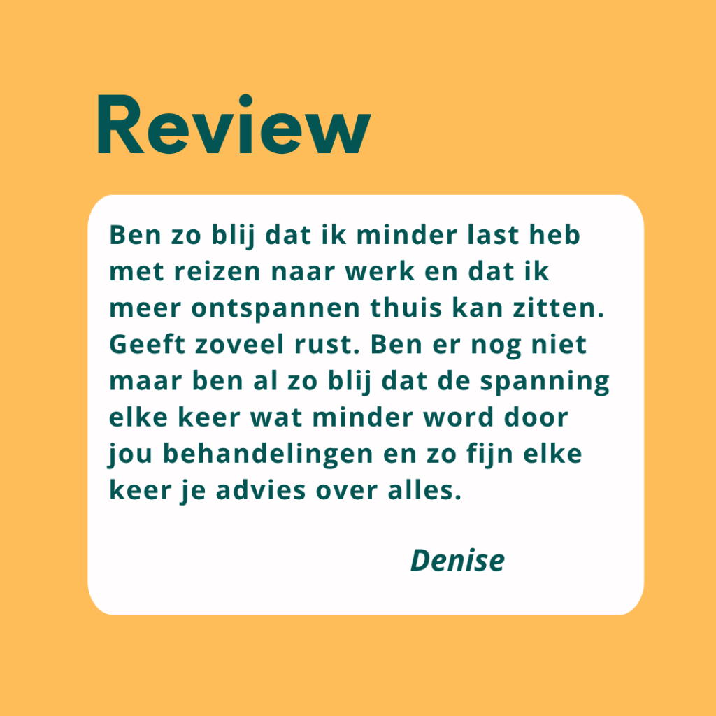 minder spanning tijdens auto rijden oud-beijerland