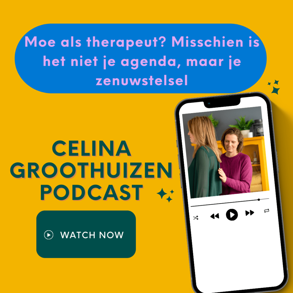 Foto van blogpost: Moe als therapeut? Misschien is het niet je agenda, maar je zenuwstelsel