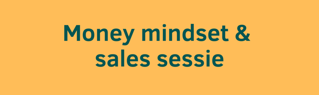 moneymindset en sales nei